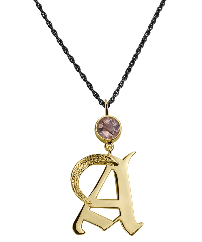 Collar Letra Grande A