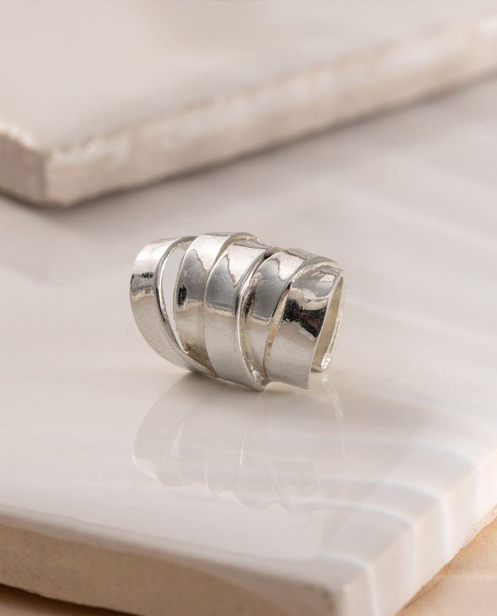 Ear Cuff Elia en Plata
