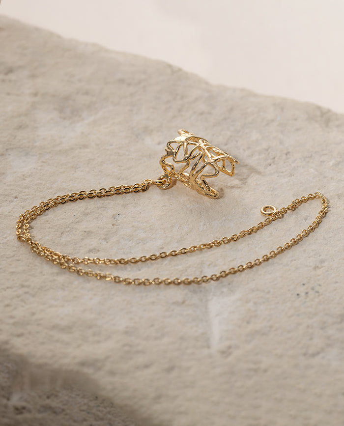 Ear Chain Coralia