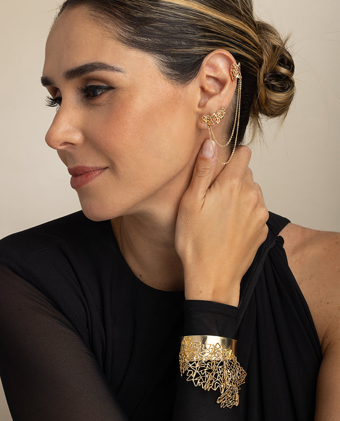 Ear Chain Coralia