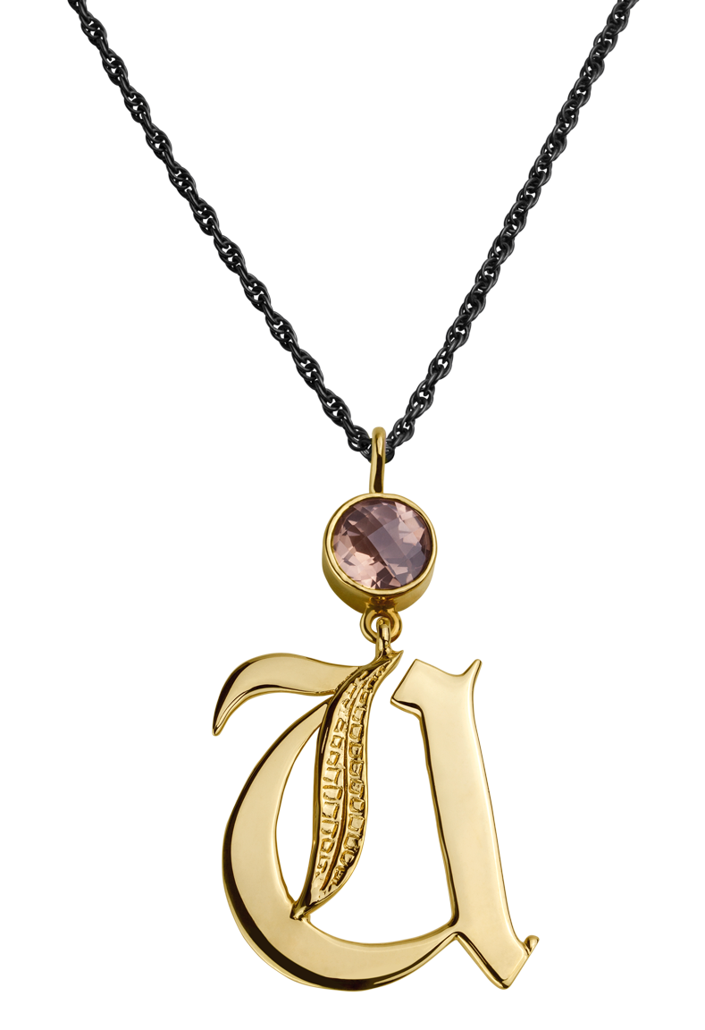 Collar Letra Grande U