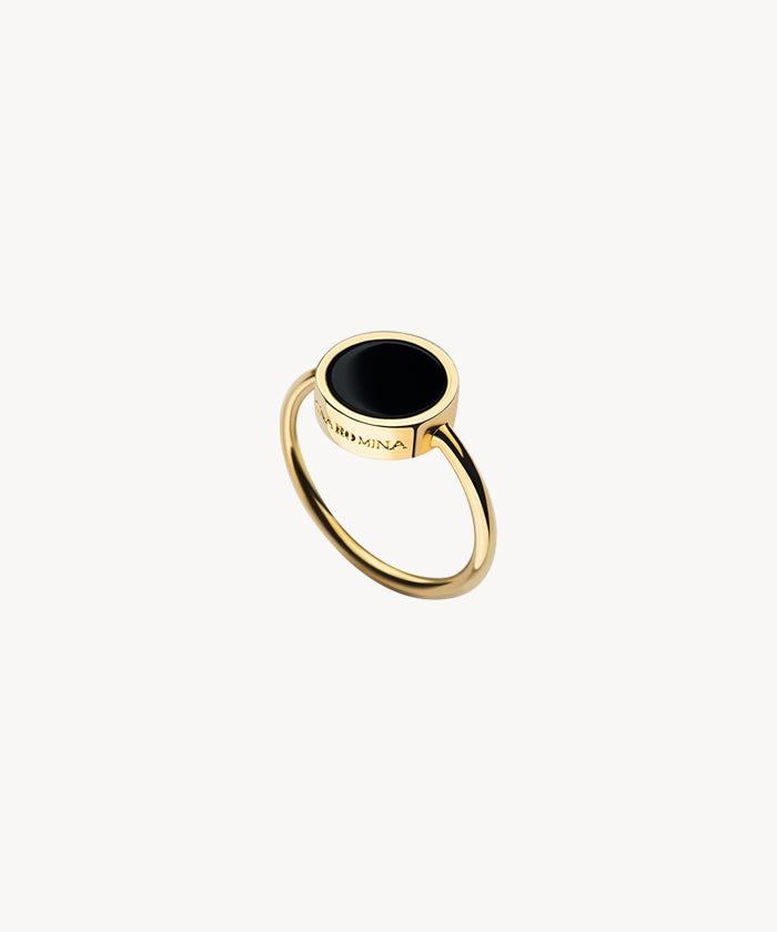 Anillo Balmori Ágata Negra