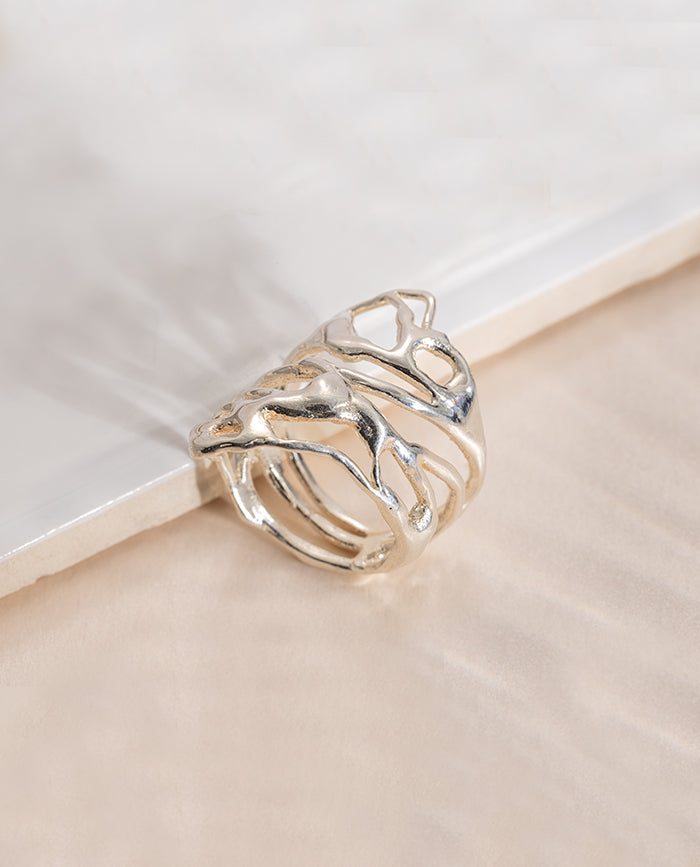 Anillo Eclipse en Plata