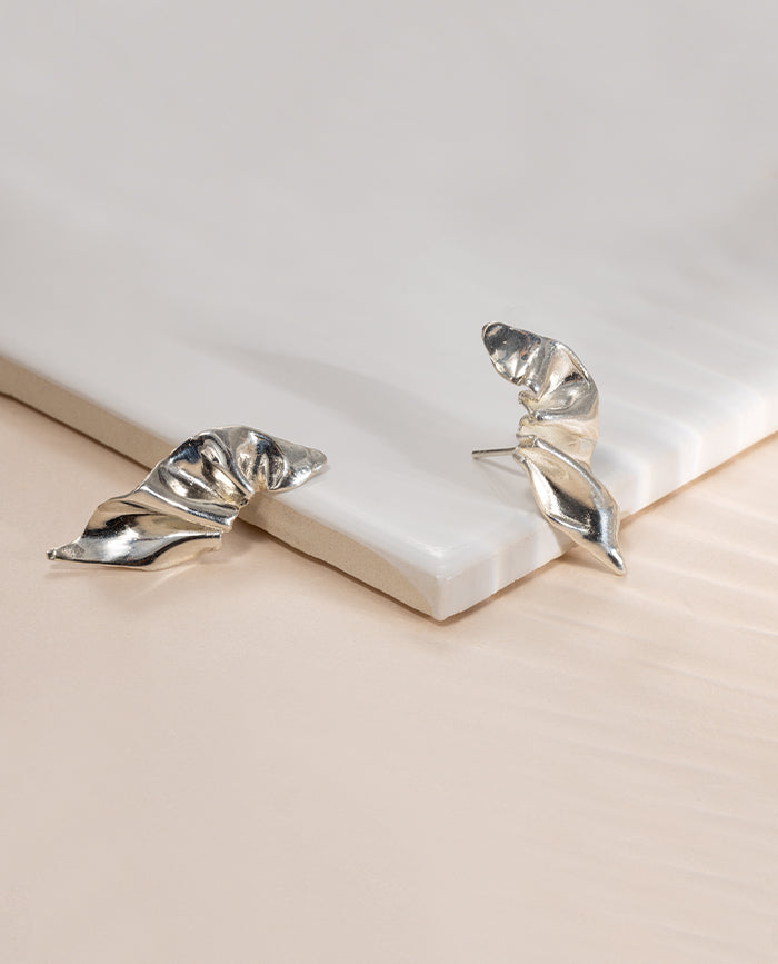 Aretes Aurora en Plata
