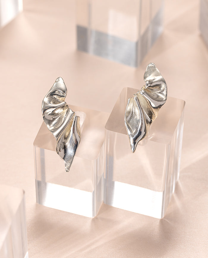 Aretes Aurora en Plata