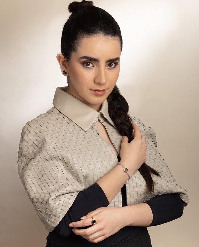 Anillo Balmori Ágata Negra