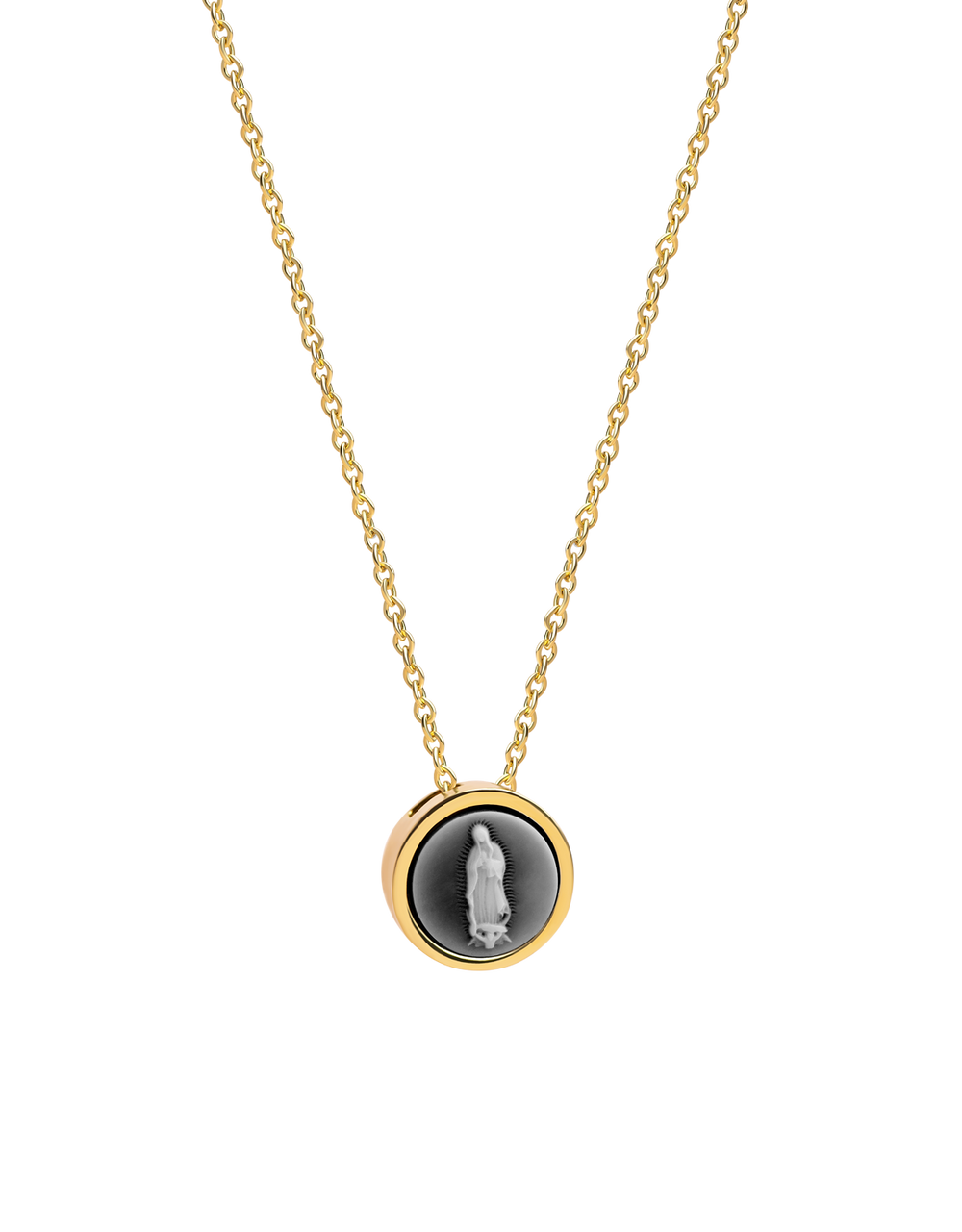 Collar Escapulario Mini Guadalupe