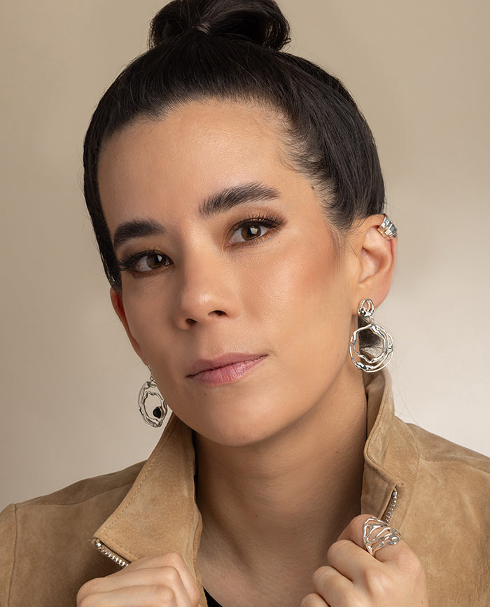 Ear Cuff Elia en Plata