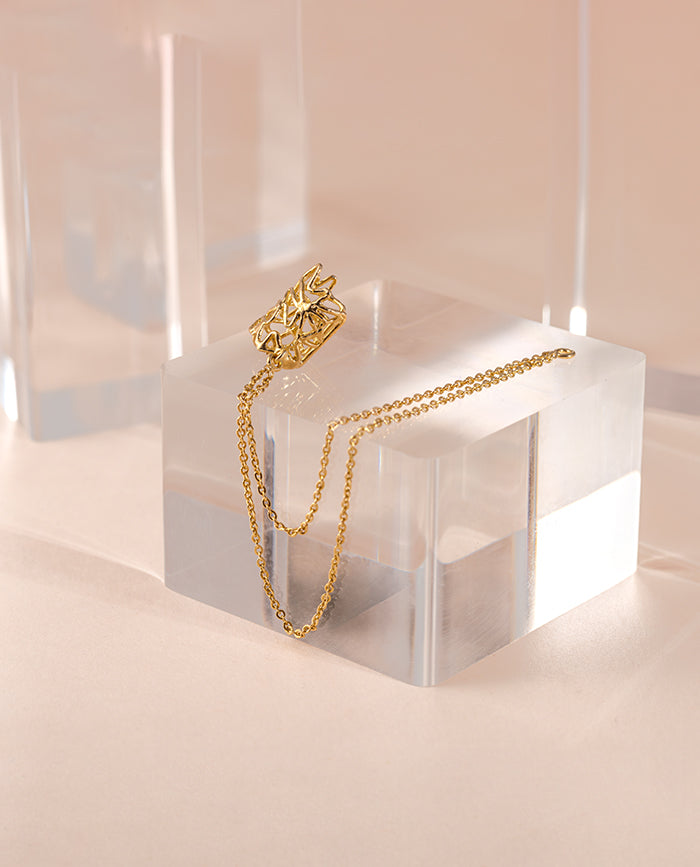 Ear Chain Coralia