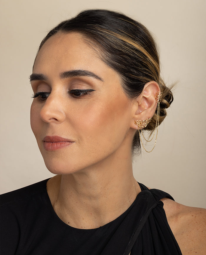 Ear Chain Coralia