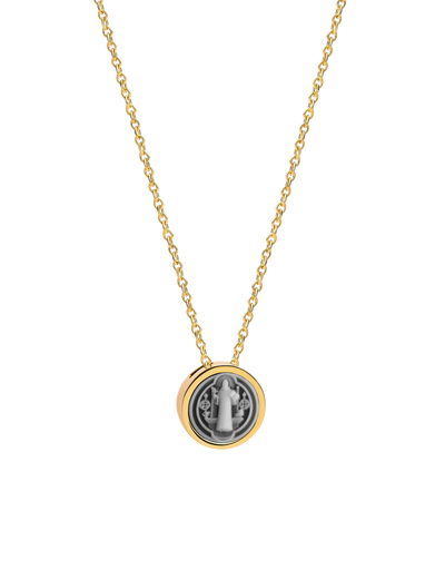 Collar Escapulario Mini San Benito