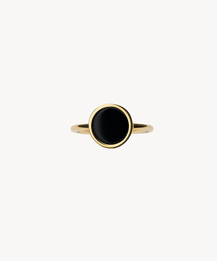 Anillo Balmori Ágata Negra