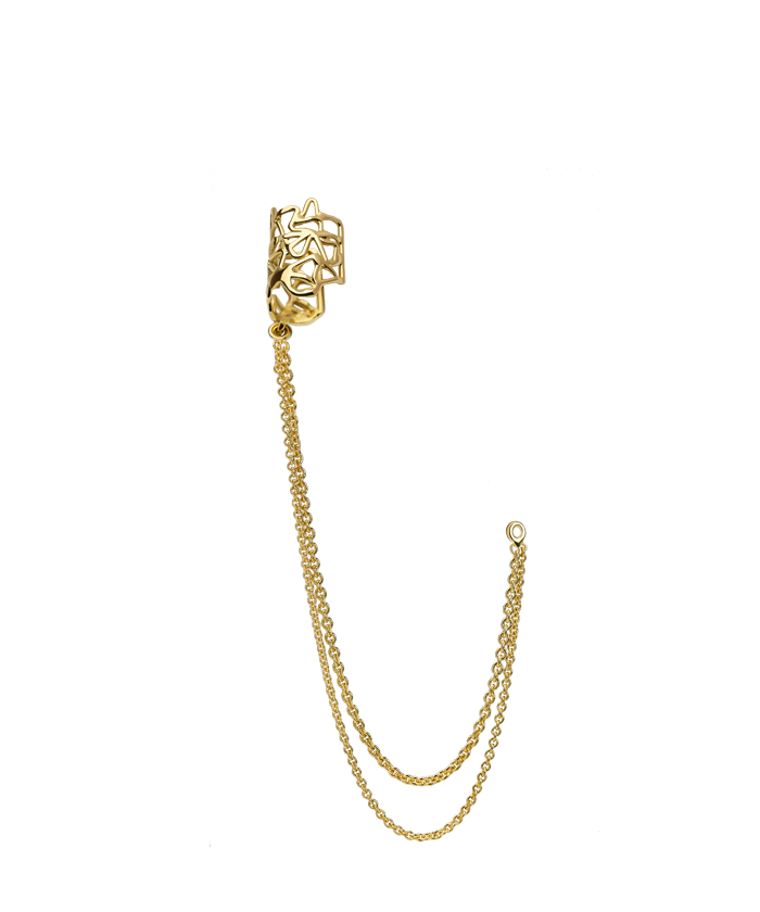 Ear Chain Coralia