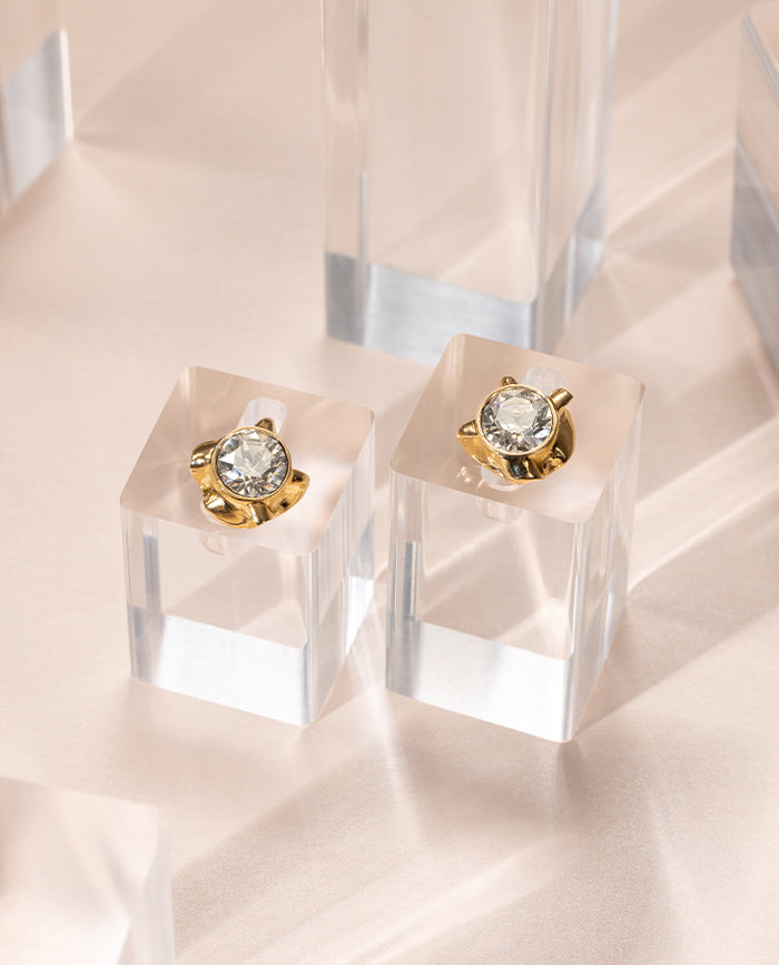 Aretes Felipa Greige