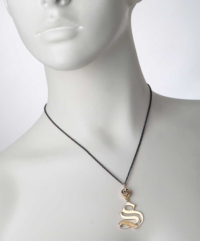 Large Initial O Necklace