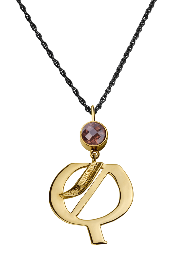 Large Initial Q Necklace
