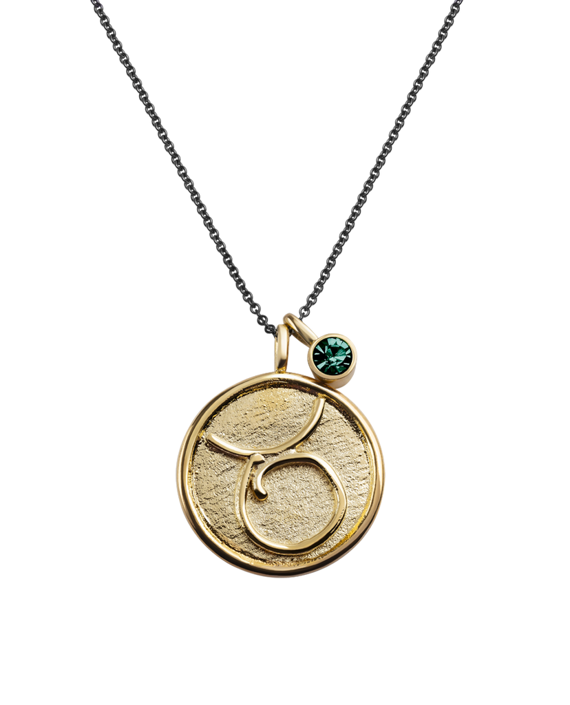 Double View Taurus Necklace